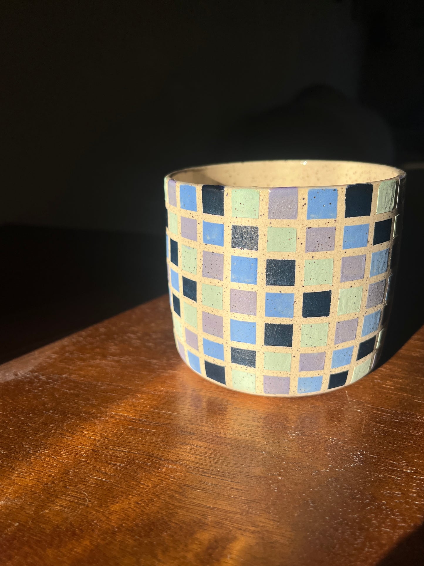The Big Blue Confetti Mug