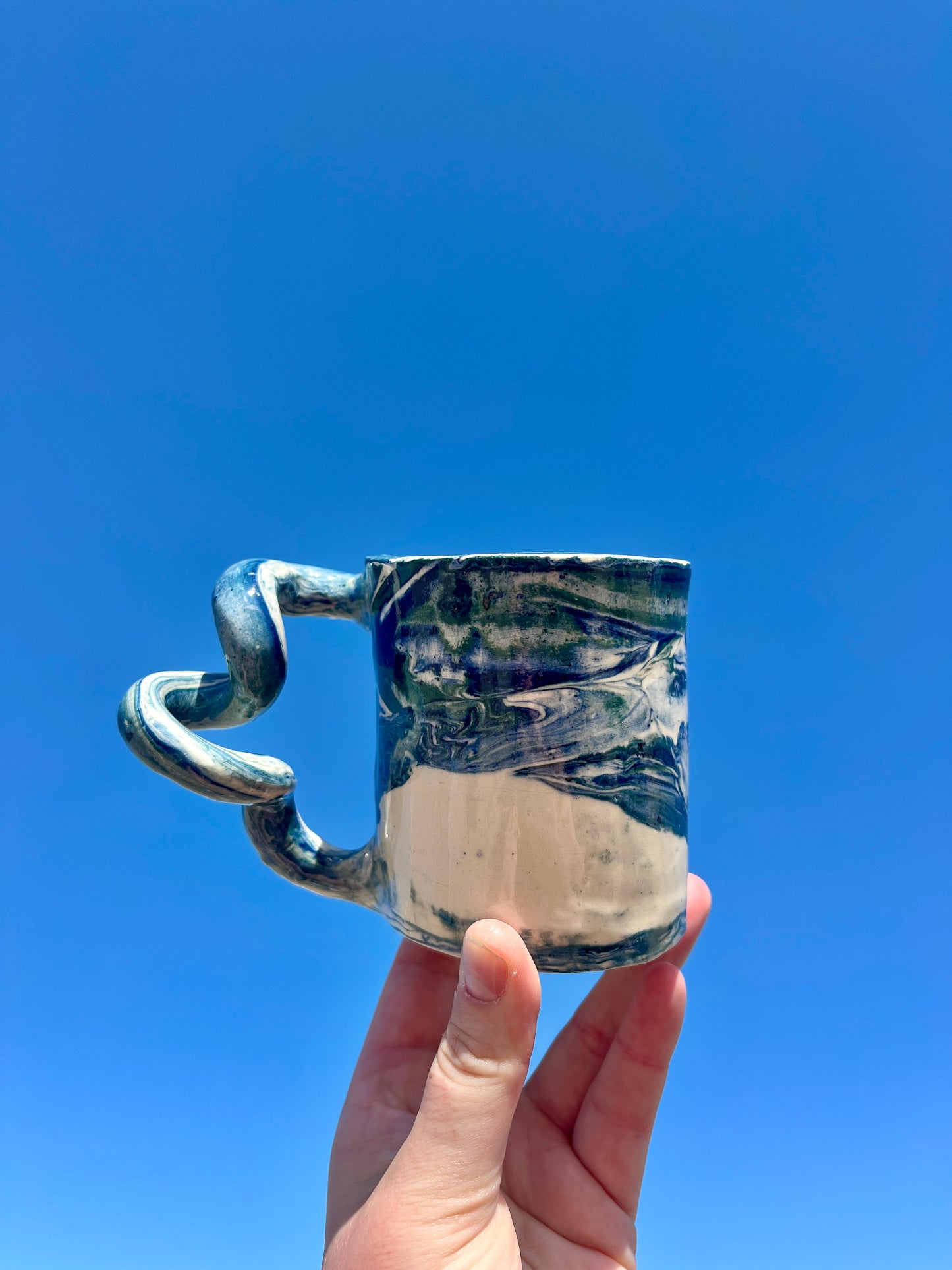 The Glassy Waves Mug