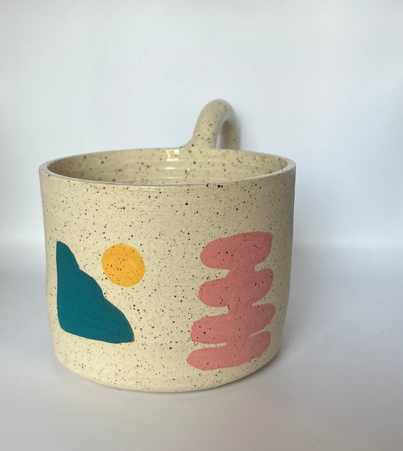 The Abstract Circle Handles Mug
