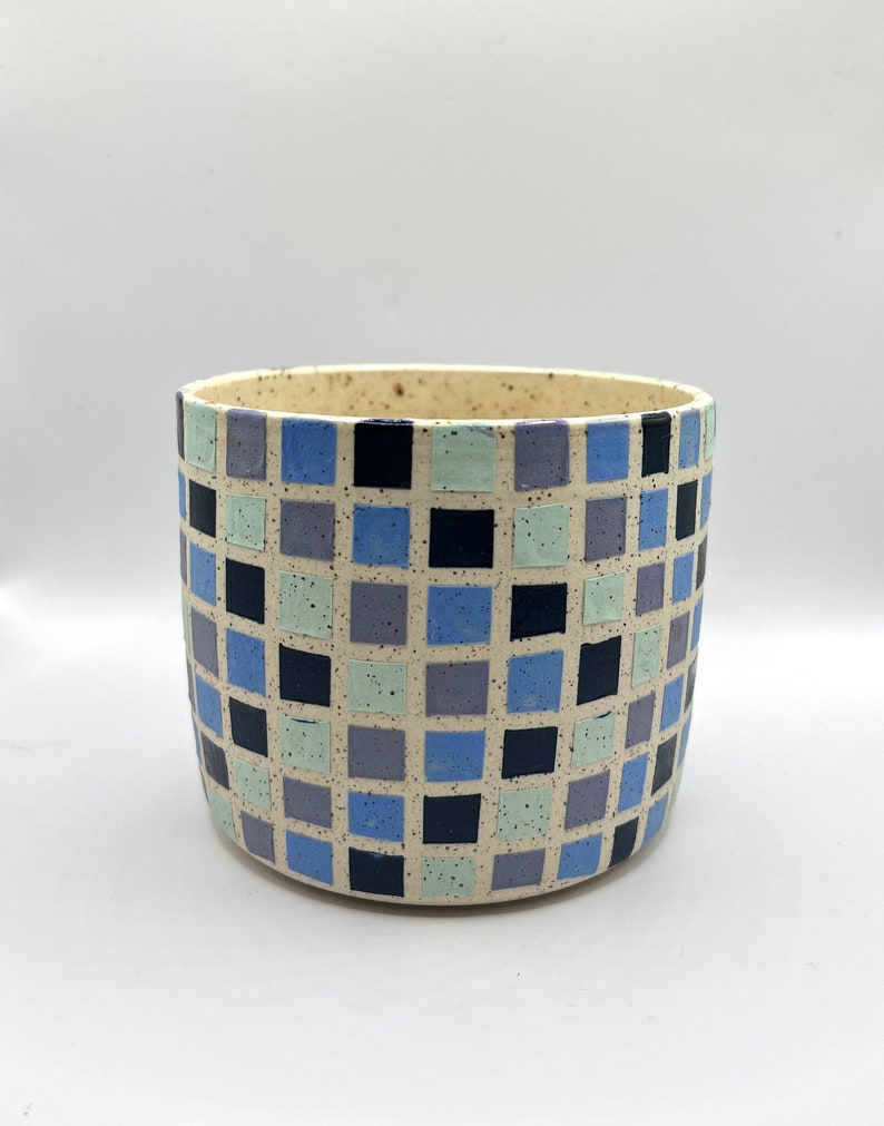 The Big Blue Confetti Mug