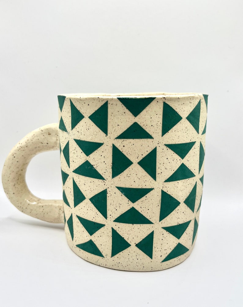 The Green Hourglass Mug