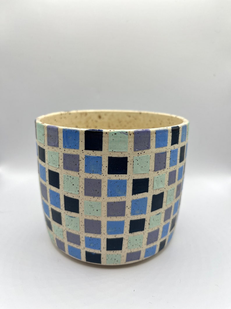 The Big Blue Confetti Mug