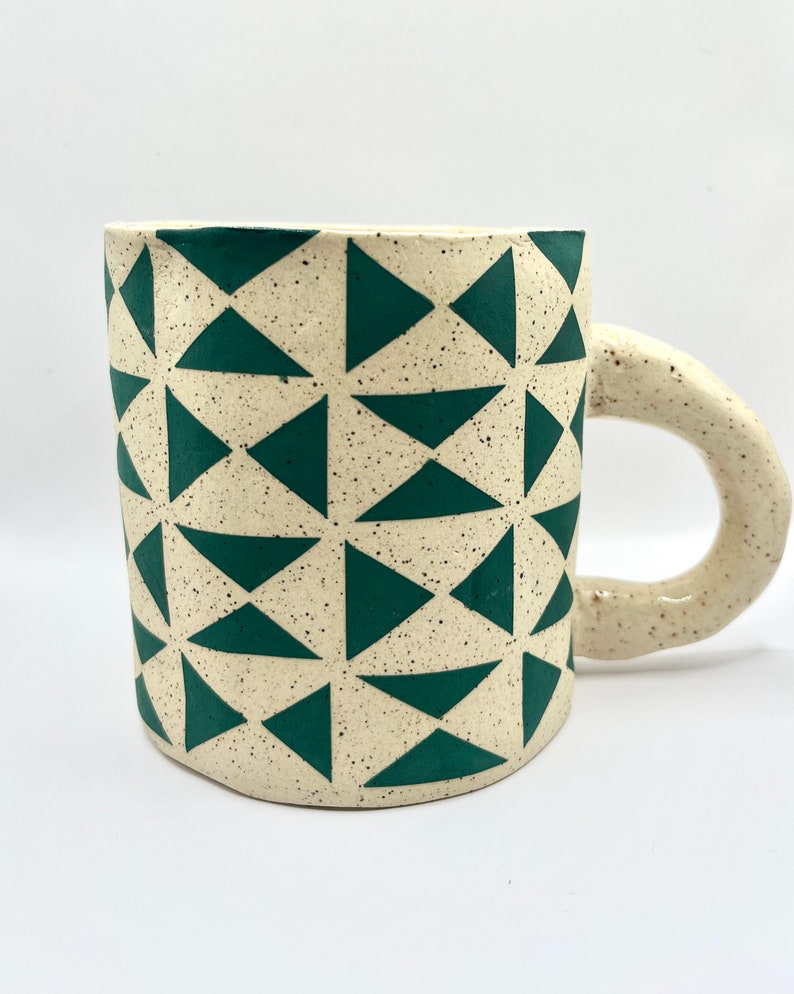 The Green Hourglass Mug