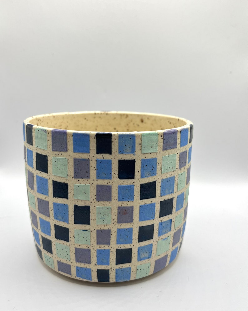 The Big Blue Confetti Mug