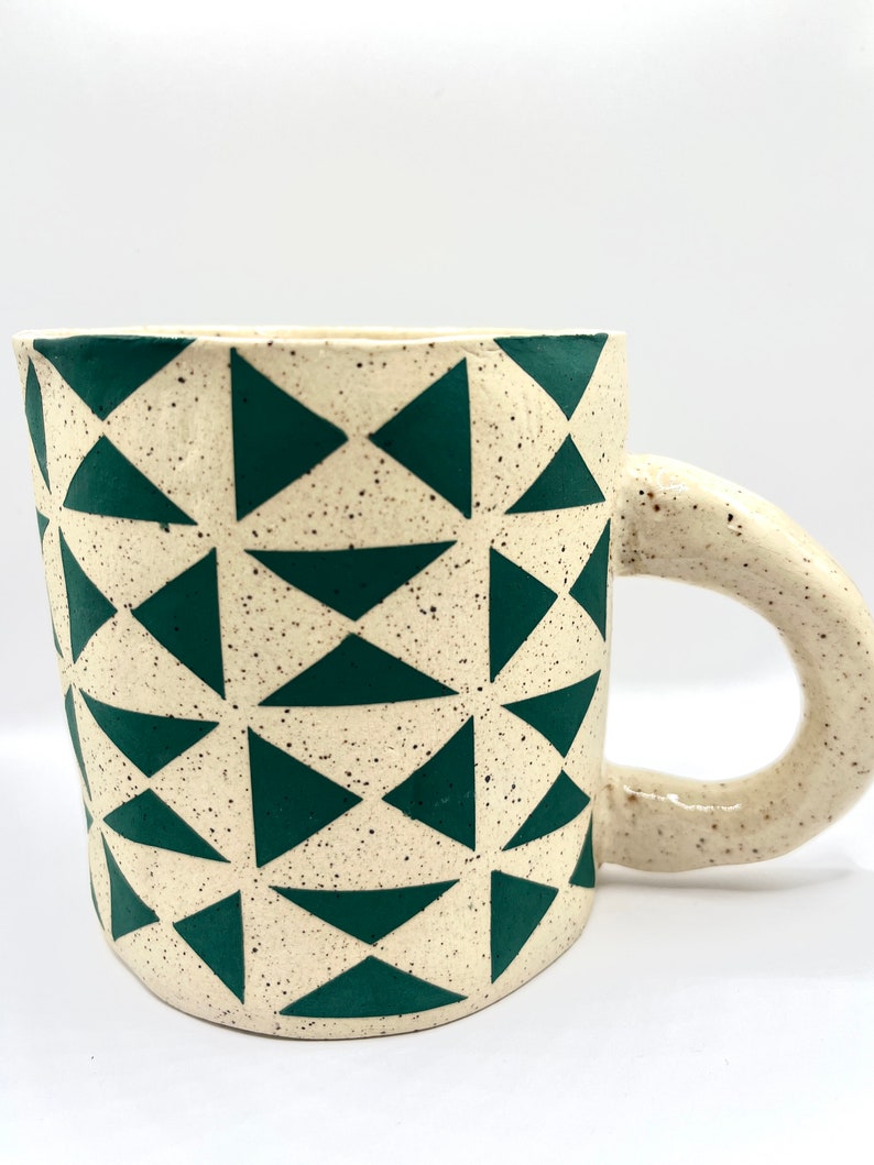 The Green Hourglass Mug