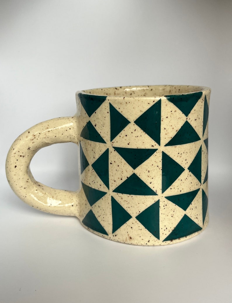 The Green Hourglass Mug