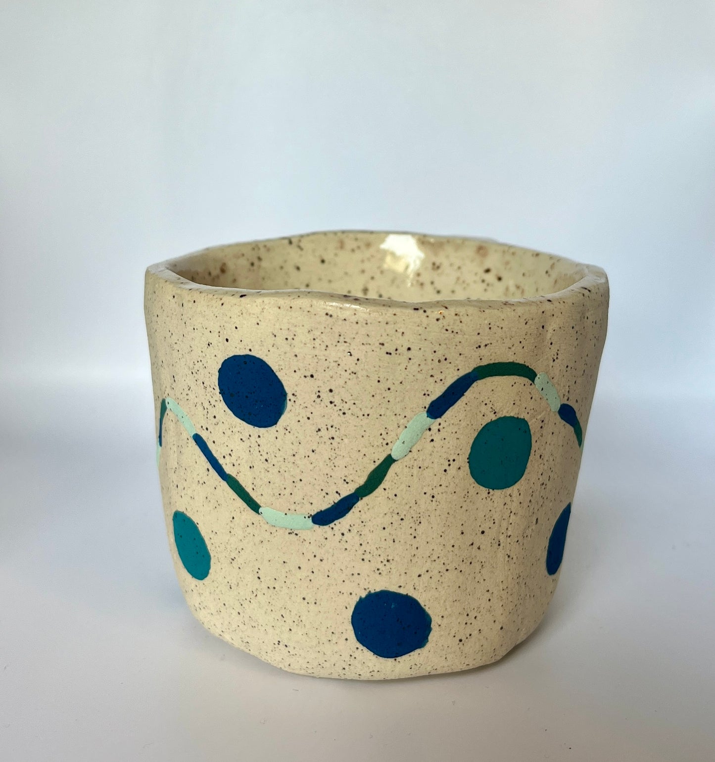 The Circle Circle Dot Dot Mug (Handbuilt Version)