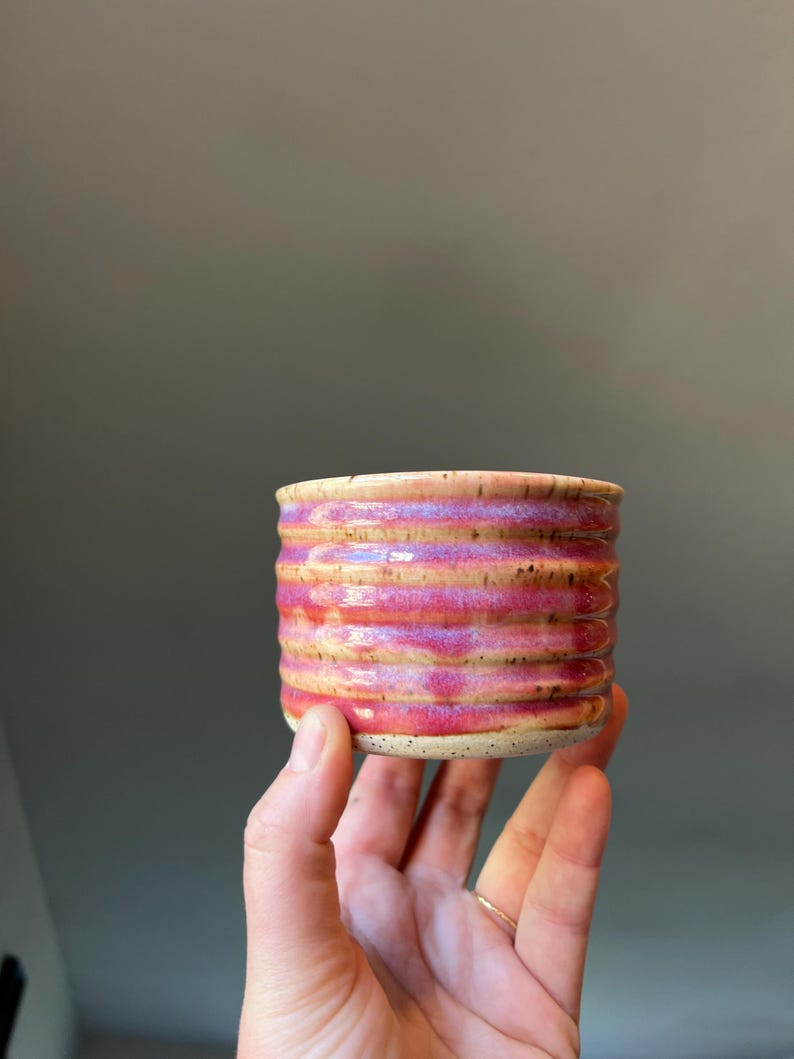 The Ridged Pink Clouds Mug