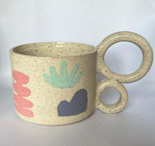 The Abstract Circle Handles Mug